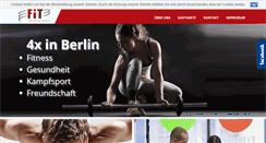 Desktop Screenshot of fit-sportstudios.de